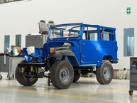 The FJ Company 1982 FJ40 356568 Medium Blue - Restoration